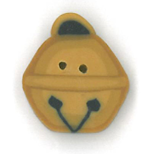 Small Sleigh Bell Button by Just Another Button Company