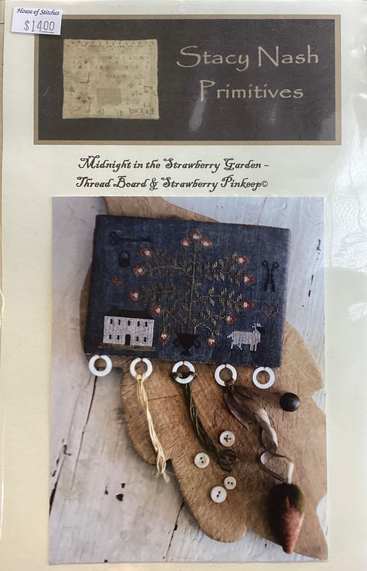 Midnight in the Strawberry Garden by Stacy Nash Primitives
