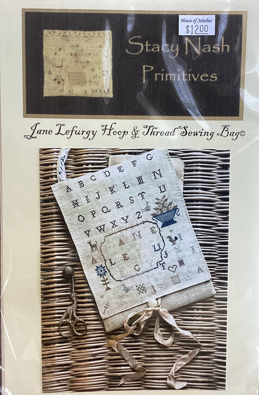 Jane Lefurgy Hoop & Thread Sewing Bag by Stacy Nash Primitives
