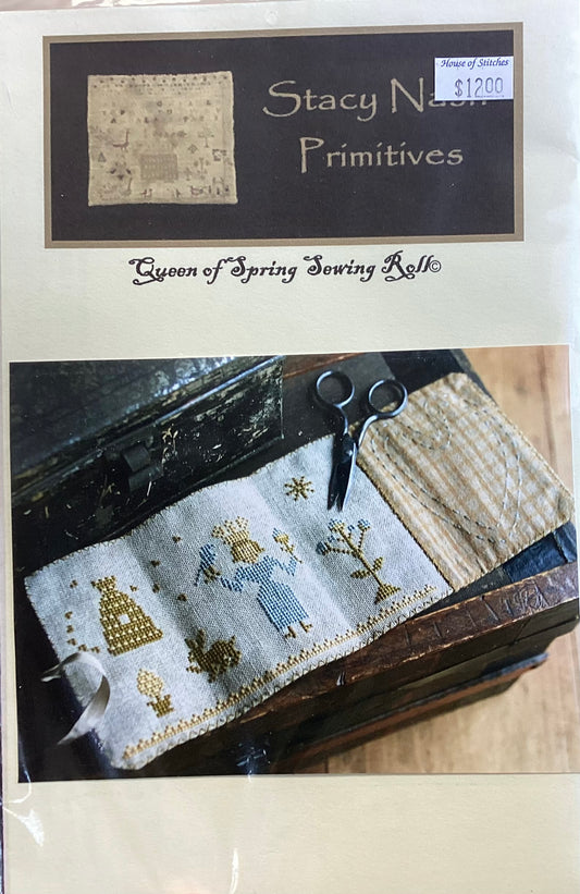 Queen of Spring Sewing Roll by Stacy Nash Primitives