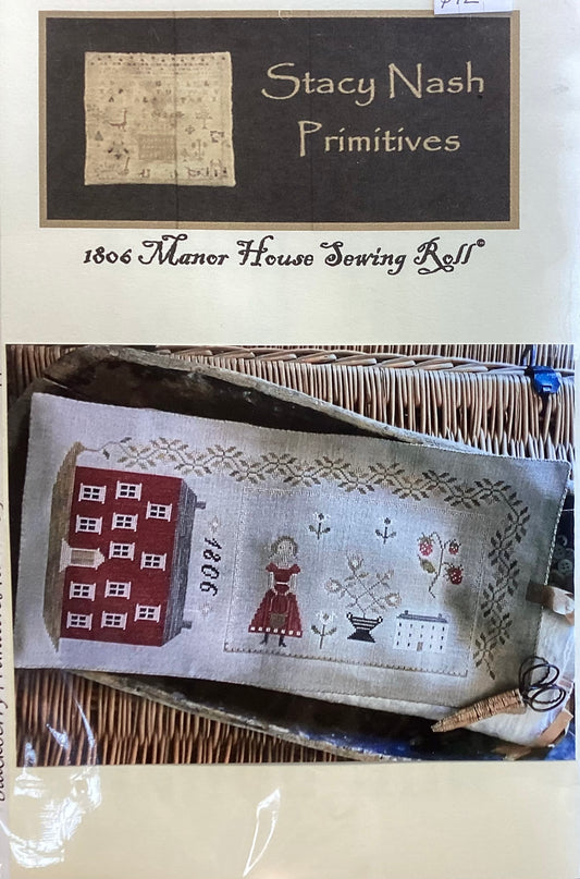 1806 Manor House Sewing Roll by Stacy Nash Primitives