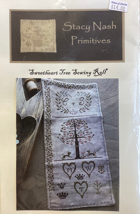 Sweetheart Tree Sewing Roll by Stacy Nash Primitives