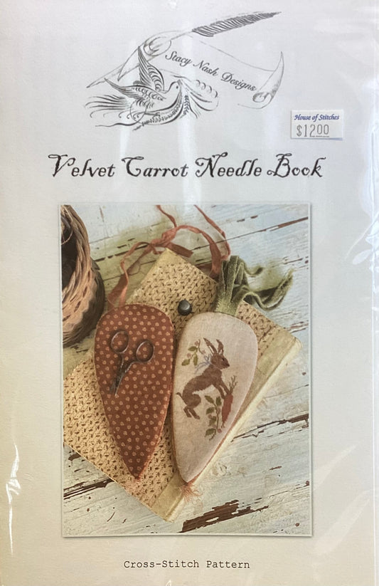 Velvet Carrot Needle Book by Stacy Nash Designs