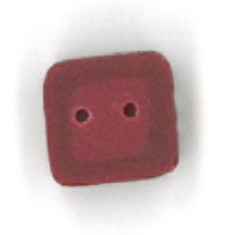 Folk Art Red Pointdexter Button by Just Another Button Company