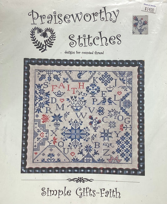 Simple Gifts- Faith by Praiseworthy Stitches