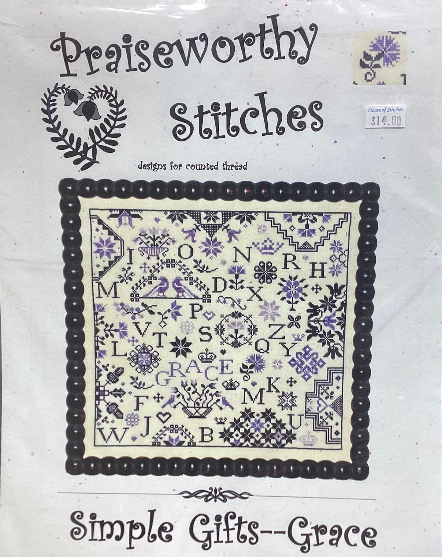 Simple Gifts- Grace by Praiseworthy Stitches