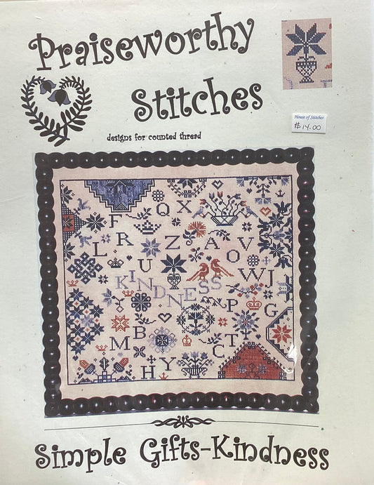 Simple Gifts- Kindness by Praiseworthy Stitches