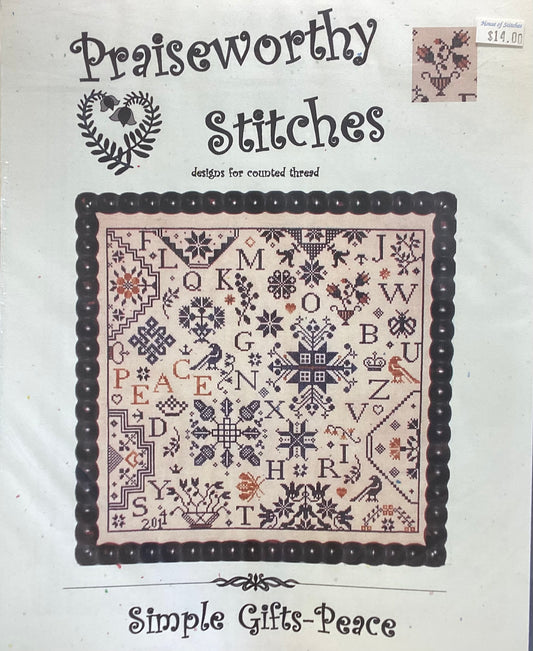Simple Gifts- Peace by Praiseworthy Stitches