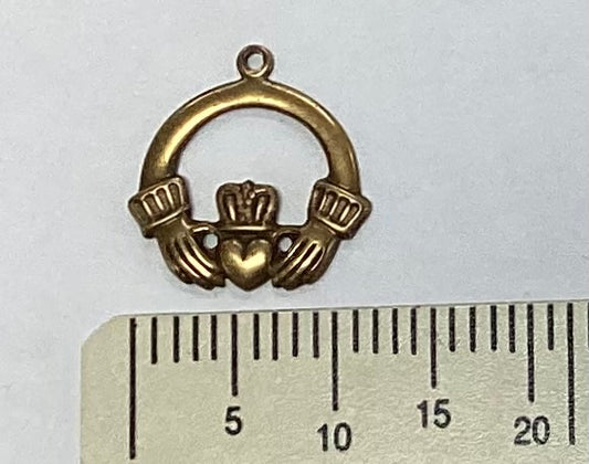 Irish Claddagh Charm by By Jupiter