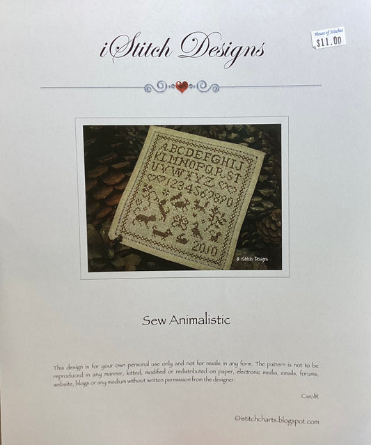 Sew Animalistic by i Stitch Designs