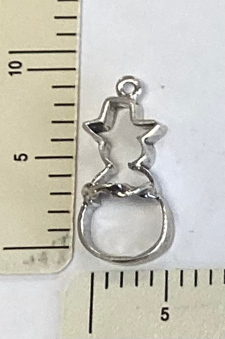 Snowman Charm by Charland Designs