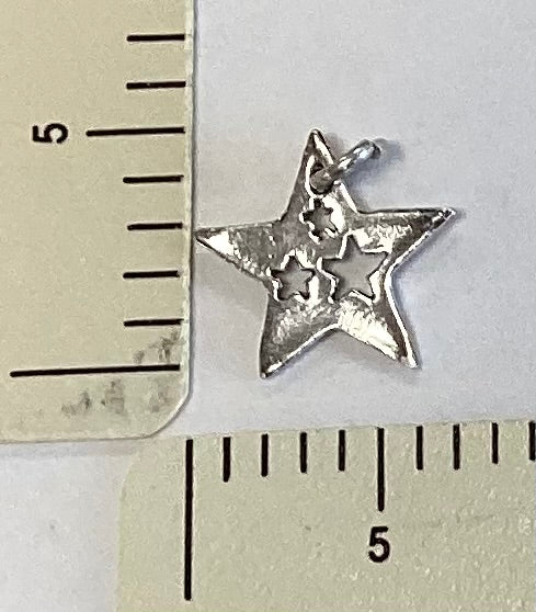 Stars in Star Charm by Charland Designs