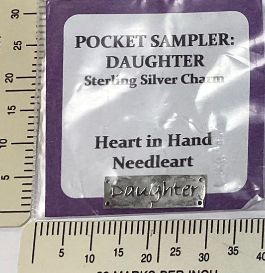 Pocket Sampler: Daughter Charm by Heart in Hand Needleart