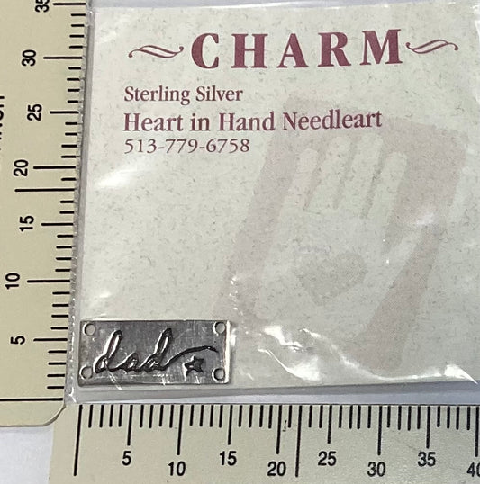 Dad Charm by Heart in Hand Needleart