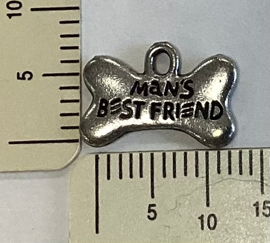 Dog Bone Charm by The Trilogy