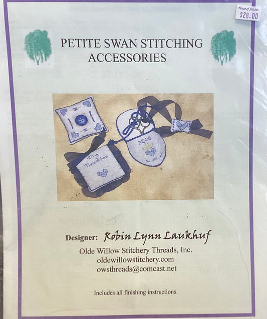 Petite Swan Stitching Accessories by Olde Willow Stitchery Threads Inc.