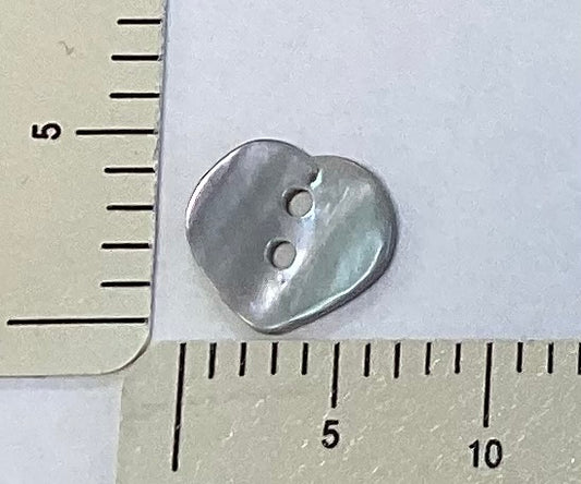 Pearl Heart by Renaissance Buttons