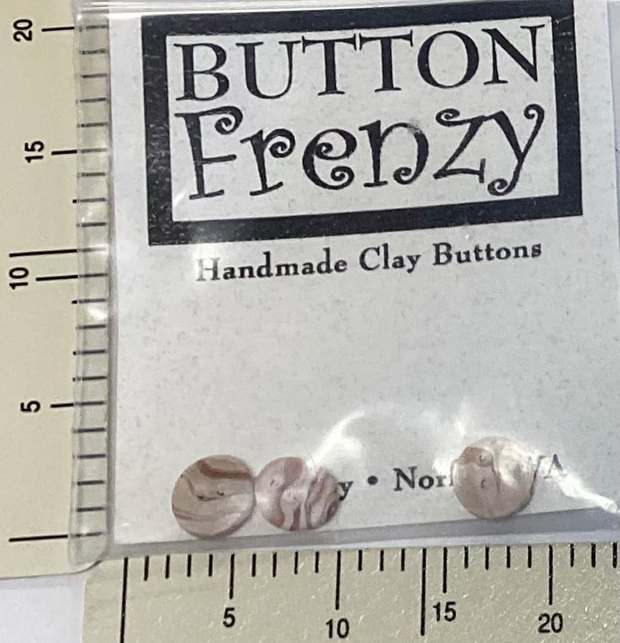 Small Multipack of Clay Buttons by Button Frenzy