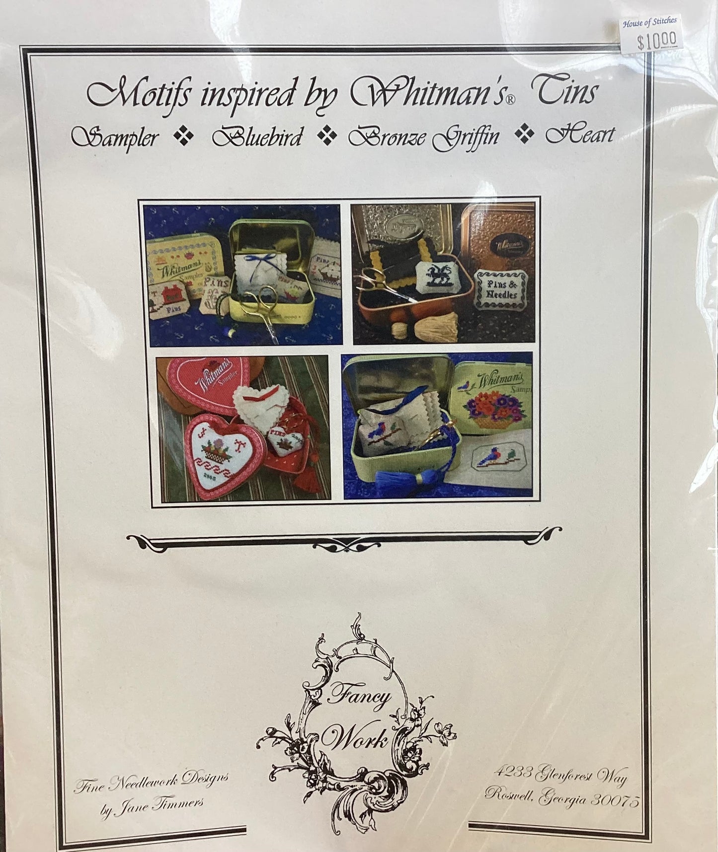 Motifs inspired by Whiteman’s Tins by Fancy Work