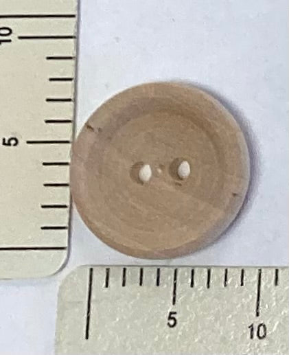 Wooden Button by Homespun Elegance