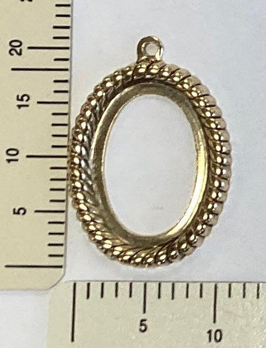 Gold Frame Charm by By Jupiter