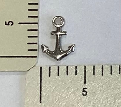 Antique Silver Anchor Charm by By Jupiter