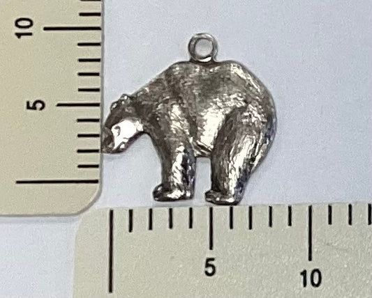 Antique Silver Bear Charm by By Jupiter