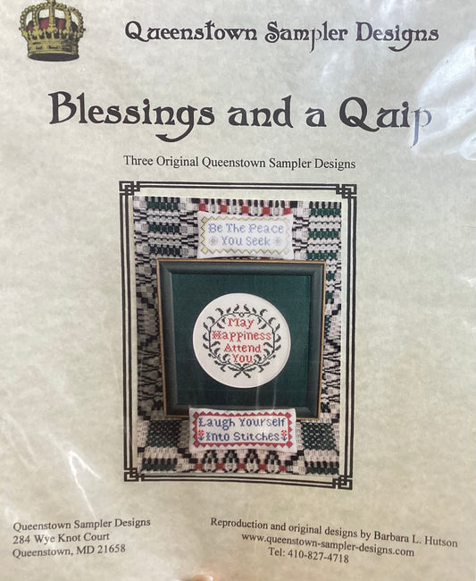 Blessings and a Quip by Queenstown Sampler Designs