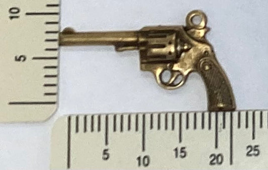 Antique Gold Gun Charm by By Jupiter