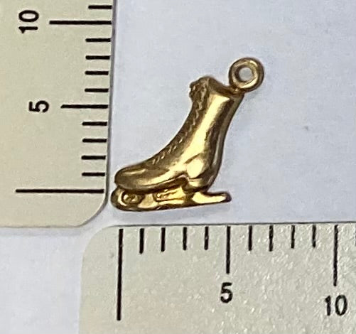 Ice Skate Charm by Homespun Elegance
