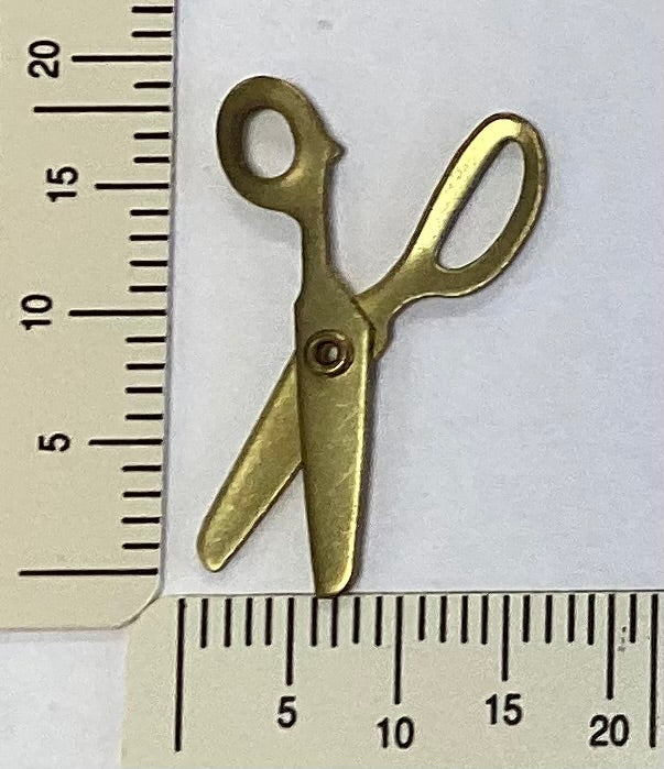 Scissors Charm by By Jupiter