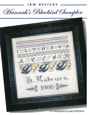 Hannah’s Bluebird Sampler by JBW Desings