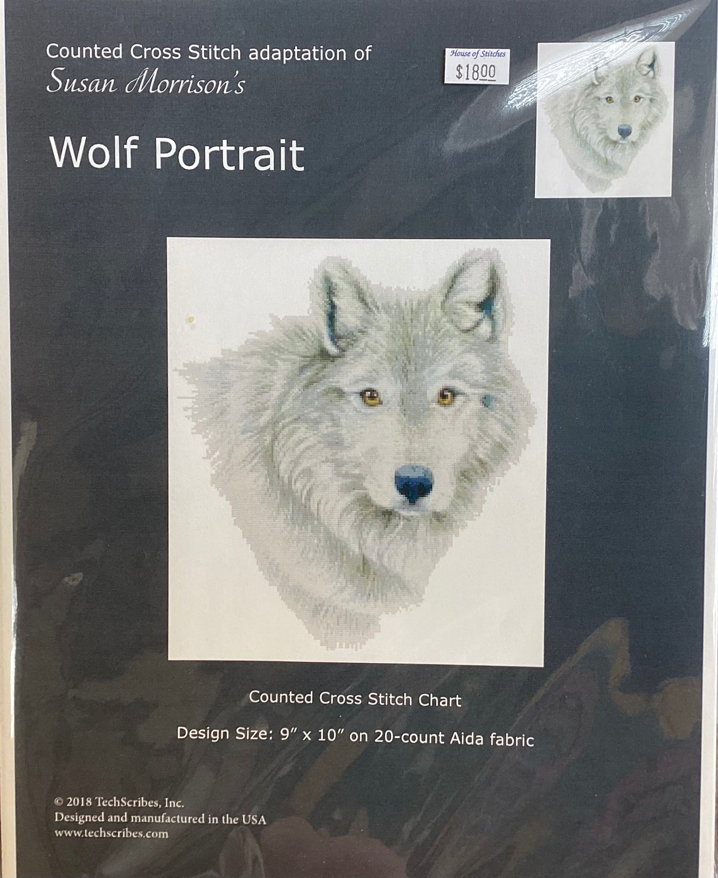 Wolf Portrait by TechScribes Inc.