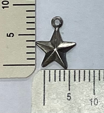 Antique Silver Star Charm by By Jupiter