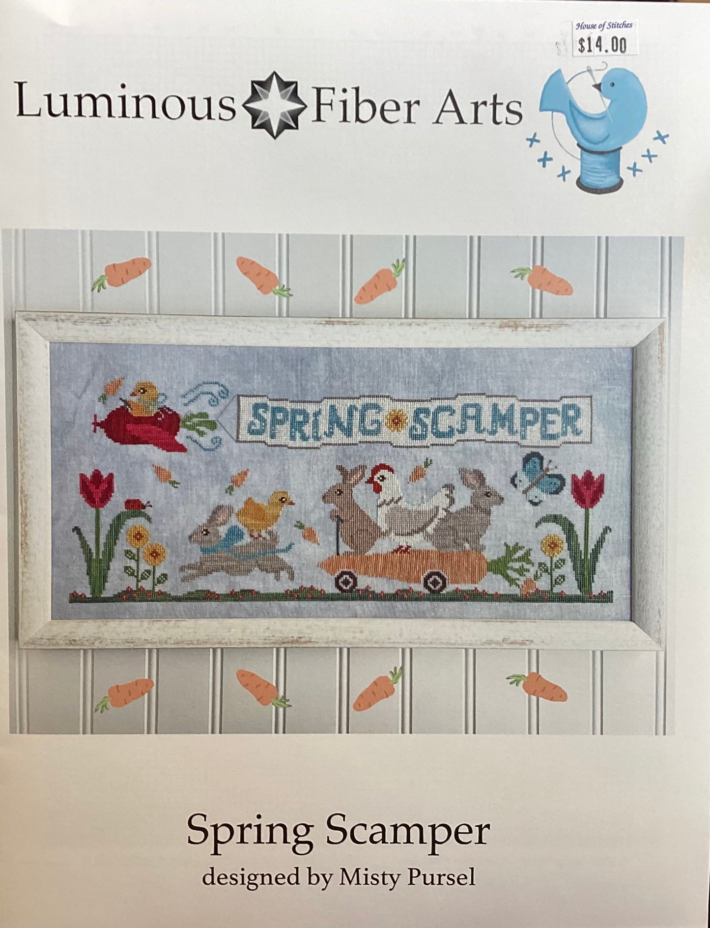 Spring Scamper by Luminous Fiber Arts