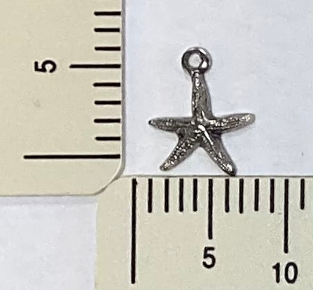 Antique Silver Starfish Charm by By Jupiter
