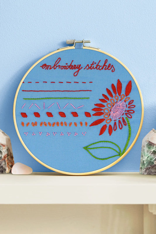 Learning Embroidery Kit by DMC