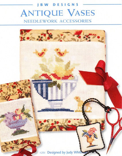 Antique Vases: Needlework Accessories by JBW Designs