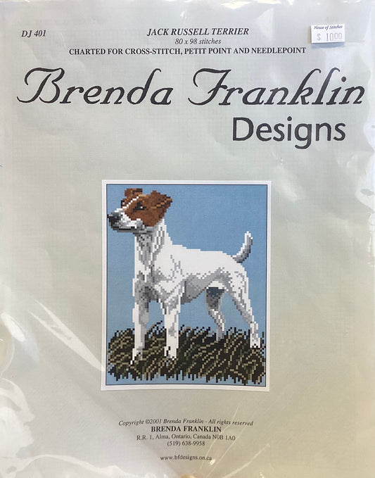 Jack Russell Terrier by Brenda Franklin Designs