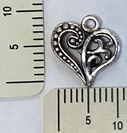 Heart with Swirl