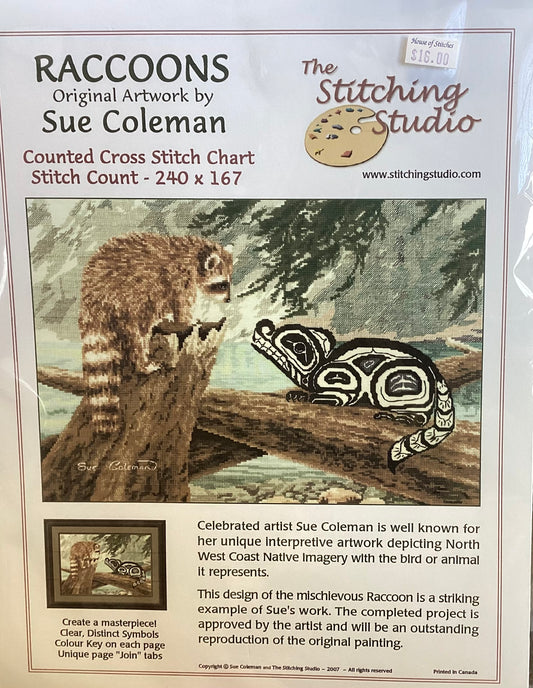 Raccoons by The Stitching Studio