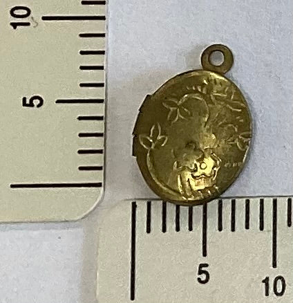 Floral Locket Charm