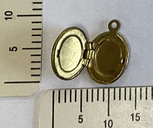 Floral Locket Charm