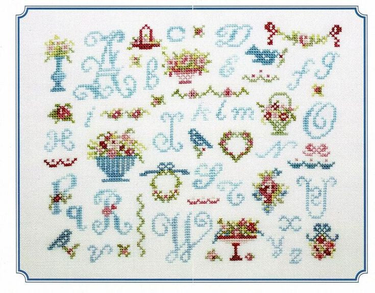 Chintz Alphabet by JBW Designs