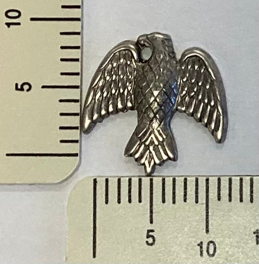 Antique Silver Eagle Charm by By Jupiter