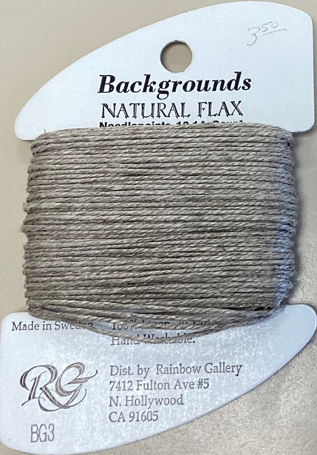 Rainbow Gallery: Backgrounds Natural Flax
