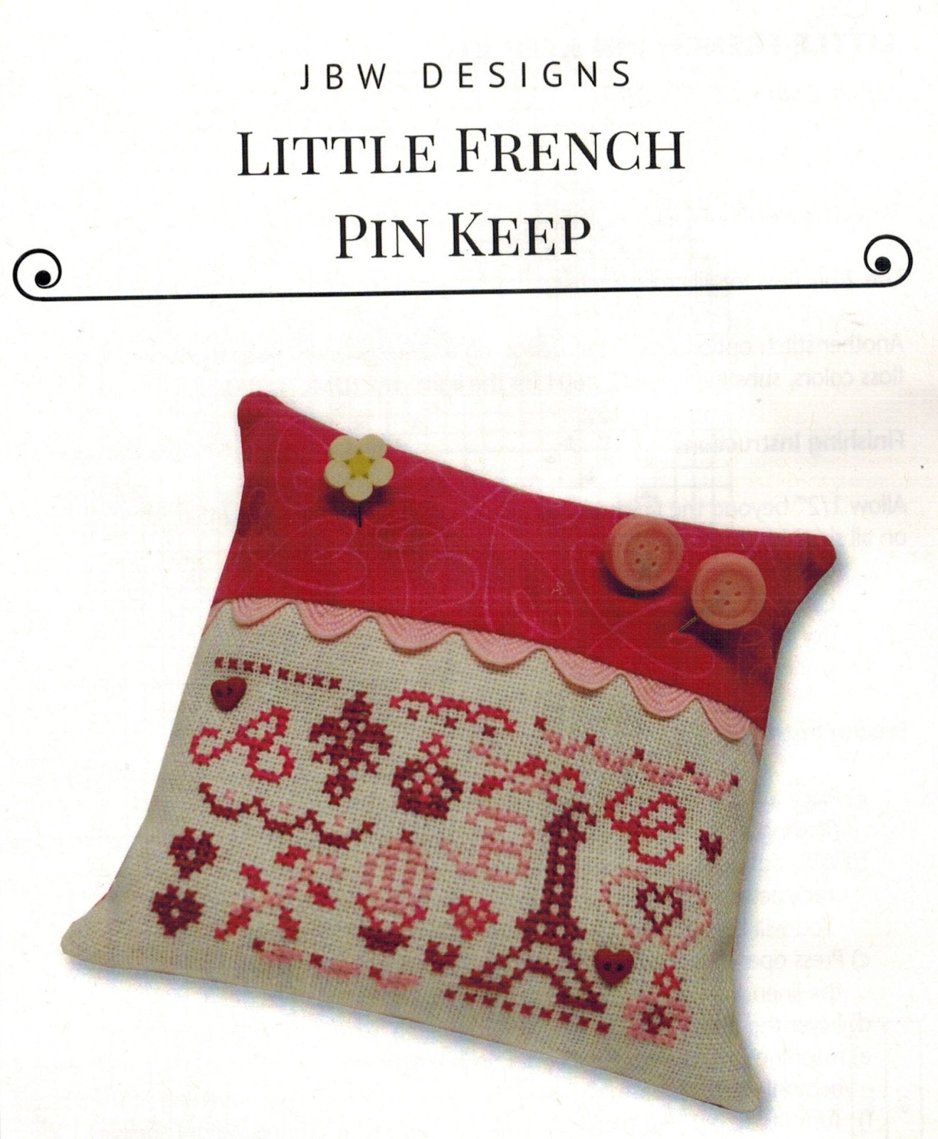 Little French Pin Keep Kit by JBW Designs