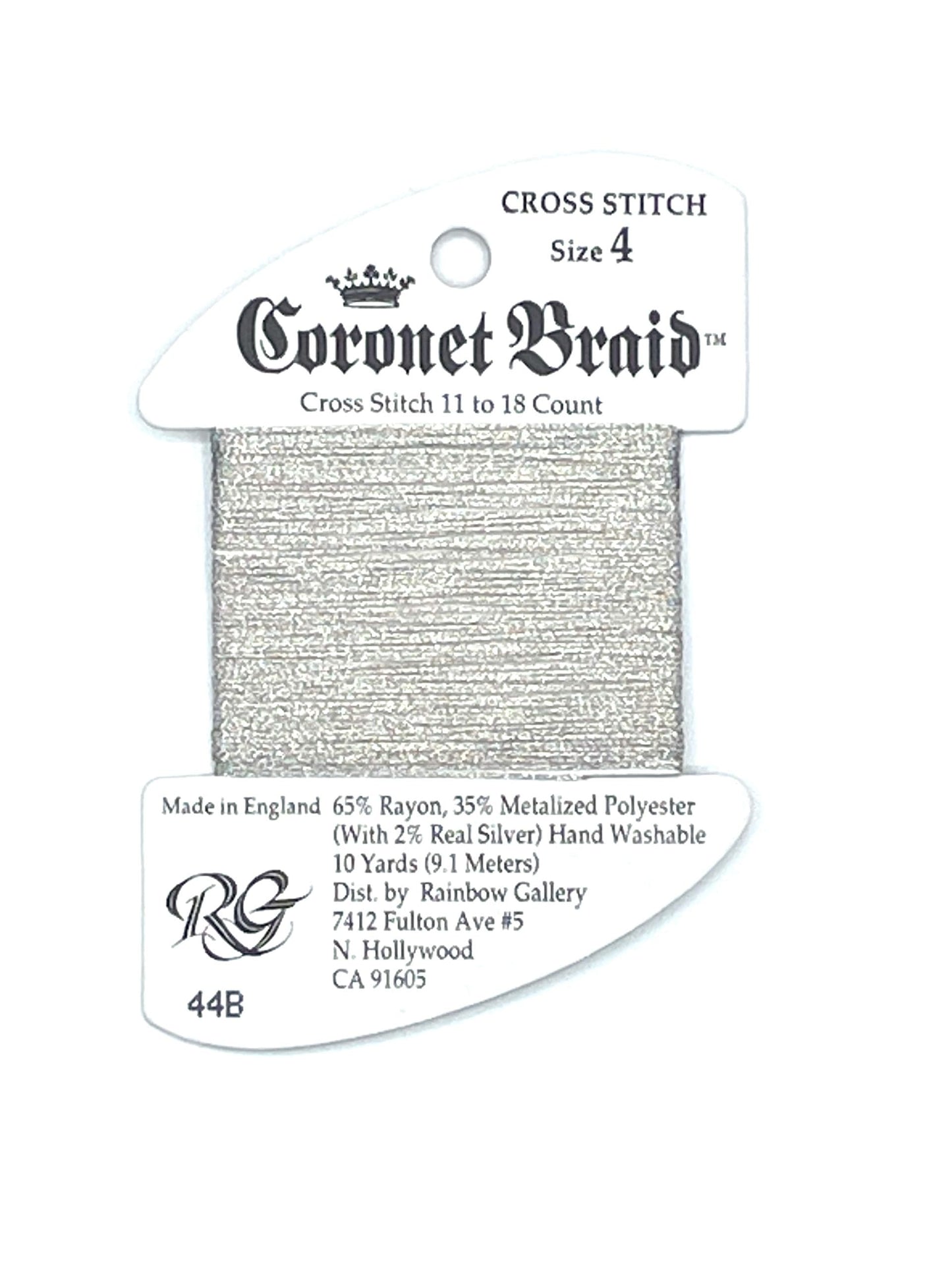 Rainbow Gallery: Coronet Braid Size 4