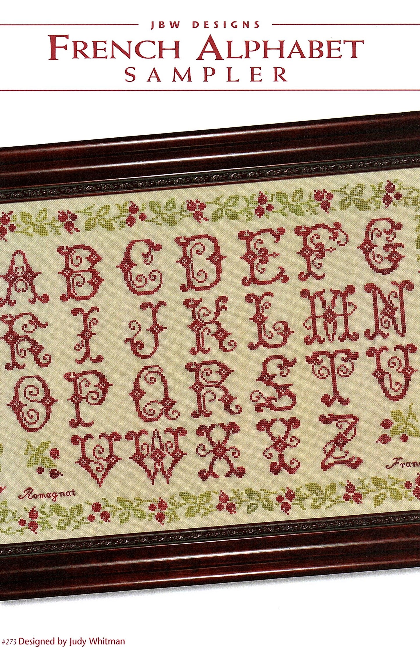 French Alphabet Sampler by JBW Designs