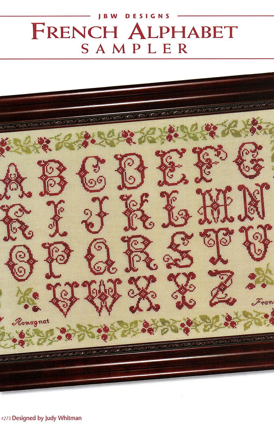 French Alphabet Sampler by JBW Designs